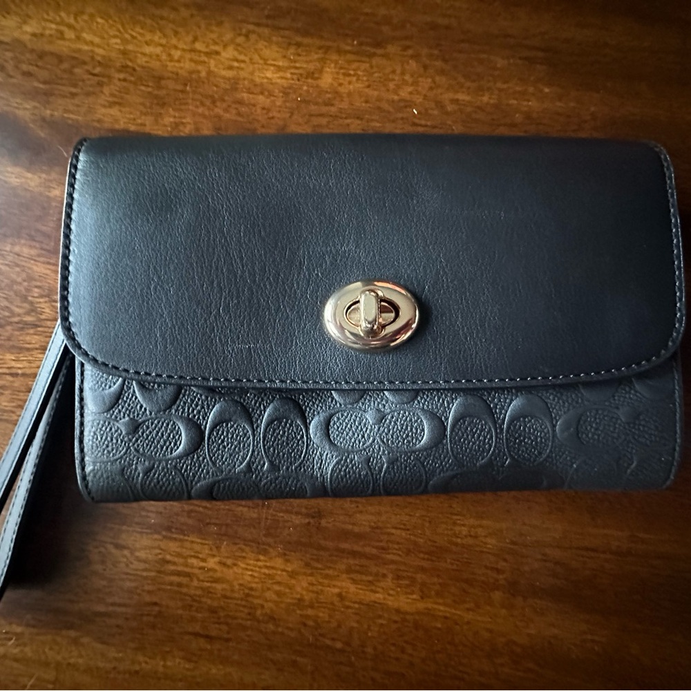 Coach wallet wristlet